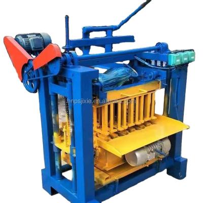 China Building Buliding / Building Industrial Block Making Machine Semi Automatic Hollow Hallow Concrete Cement Brick Make Machinery In Africa for sale