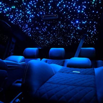 China LED Remote Ceiling Star Light RF RGBW White Shooting Star Fiber Optic Light For Car Star Roof Starlight Spotlight for sale