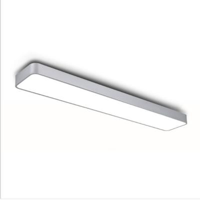 China Industrial Recessed Desk 1.2m Iron 180-260v Hanging Led Linear Lights For Stock Warehouse Office for sale