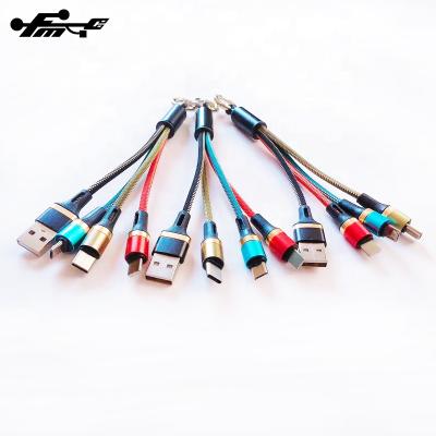 China mobile phone keychain3 in 1 usb cable for type C cable usb charger android phone cable for sale