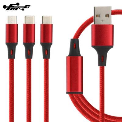 China Mobile Phone Wholesale Products High Quality Multi Function 3 Best In Charging 1usb Cable for sale