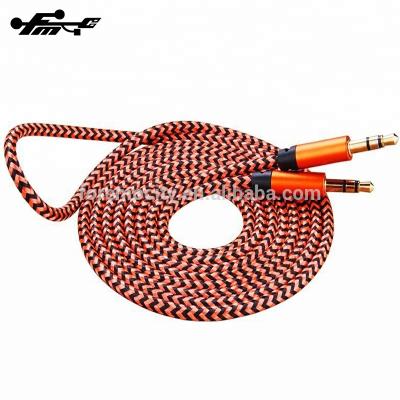 China Hot Wholesale Phone Products Color Guide 3.5mm Audio Cable For Speakers for sale