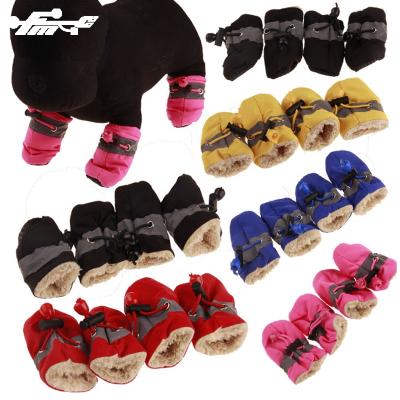 China Viable High Quality Soft Warm Dog Shoes For Winter Dog Boots Shoes For Dog for sale