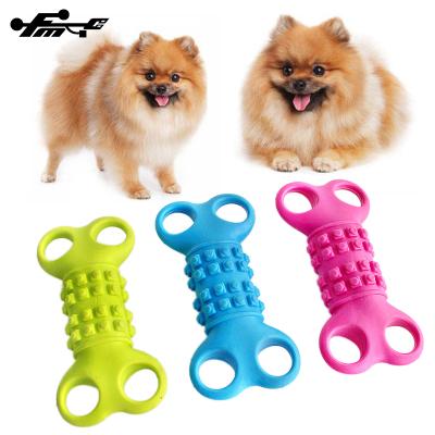 China Viable Wholesale Cheap Price Silicone Pet Toys Chew Dog Chew Toy Bone for sale