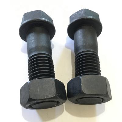 China High Quality M24X75 OR Nuts Bolts And Nuts Excavator Construction Machinery Parts For Used Bucket Side Cutter for sale