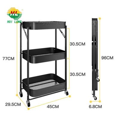 China Sustainable Cart Storage Rack With Wheel for sale