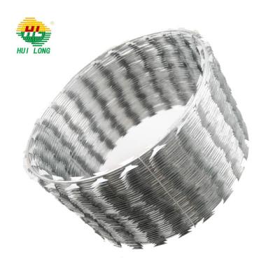 China Accordion Nato Easily Assembled Triple Thread Razor Wire Spool Prices for sale