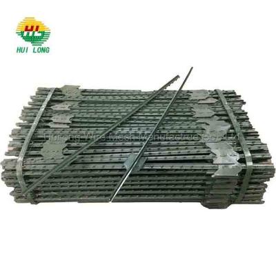 China Easily Assembled Barrier T-Post 6 Feet in Length for Attaching Fence or Safety Slide for sale