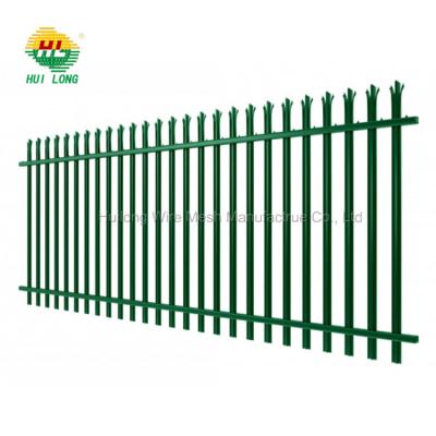 China Easily Assembled 2400mm Height Completely Customized Palisade Fence Replaces Big Brick Wall For House for sale