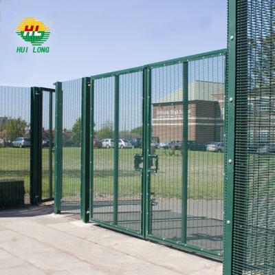 China Factory Professional Supply Easily Assembled Single Wire Mesh Fence Gate Door/Double Barrier Mesh Fence Gate Door/358 wire for sale