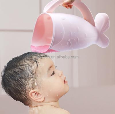 China Baby Washing Usefully Tear Free Kids Bathing Shampoo Cup Rinser Baby Shower for sale