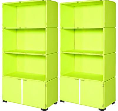 China Easy Assembling DIY Cabinets Kindergarten Kids Kindergarten Furniture Set Preschool Students Bag Cabinet for sale