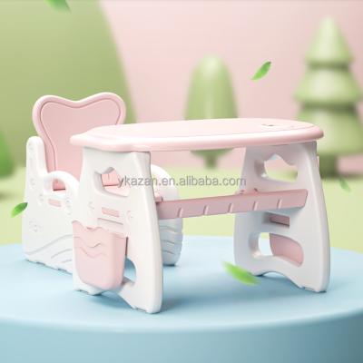 China Japaniess Fish Shape Cute Home School Kids Children Activity Desk Plastic Table for sale