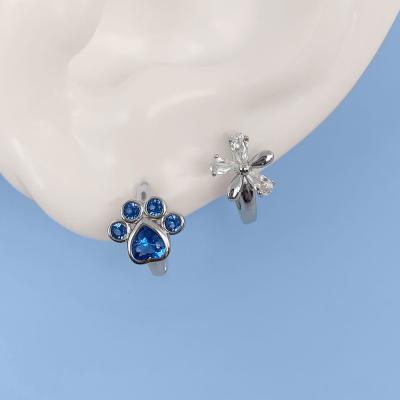 China New Arrival Fashion High Quality Jewelry TRENDY 925 Sterling Silver Silver Stud Earrings For Women for sale