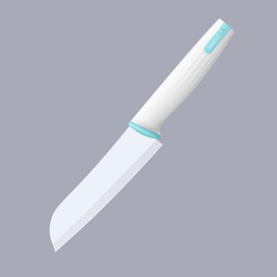 China Knife Type Chef Knives MIDDIA 5 Inch Ceramic Chef Knife Zirconia Santoku Kitchen Knife for sale