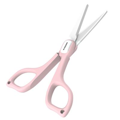 China Ceramic Style Stationery 2 inch Blade Material Zirconia Paper Cutting Small Scissors for sale