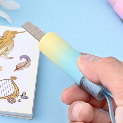 China MIDDIA Custom Shape Letter Opener Stainless Steel Paper Cutting Razor Knives for Fruit for sale