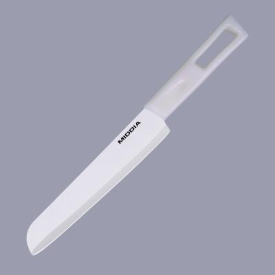 China 6 inch Ceramic Knife for Kitchen OEM MOQ 3000 Ceramic Chefs Bread Knife by MIDDIA for sale