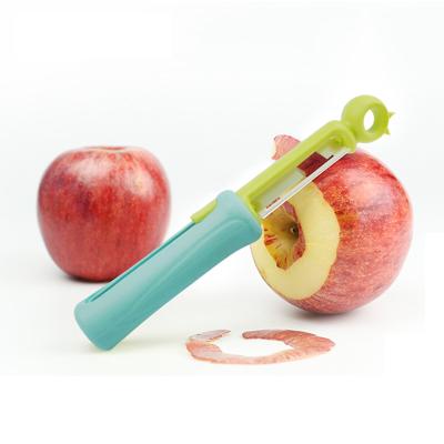 China Zirconia Oxide Blade MIDDIA Manual Retractable Ceramic Fruit Apple Peeler for Kitchen for sale