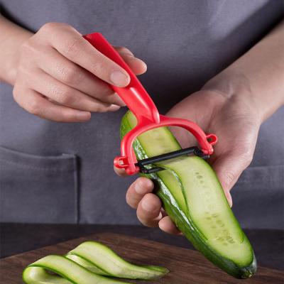 China Geavanceerde Fruit Vegetable Tool Y-vormige zwarte keramische slicer voor ingebouwde keuken Te koop