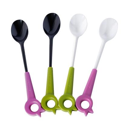 China MIDDIA Tableware Ceramic Spoon Sustainable Feeding Cutlery for Babies and Infant for sale