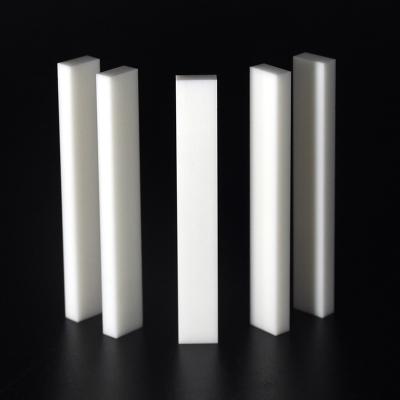 China Customized Industrial Cutting Zirconia Ceramic Strip Bar with Laser Engraved Logo for sale