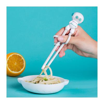 China Feeding Fork Spoon Cutlery Sets MIDDIA Astronaut Cartoon Fancy Ceramic Mini Chopsticks for sale