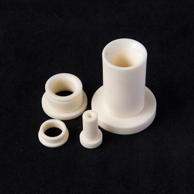 China Laser Engraving Logo Alumina Ceramic Sleeve for MIDDIA Technical Ceramic Lined Tubing for sale