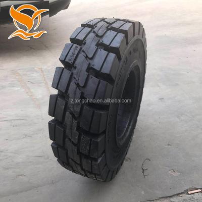 China Best 18x7x8 Forklift Solid Tire 3.00-15/18x6x12 1 Type 8 Forklift for sale