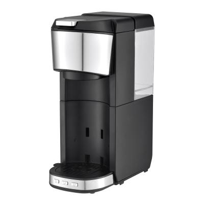 China Hotel 2-in-1 including ground coffee and K CUP vending car k cup hot capsule coffee maker for sale