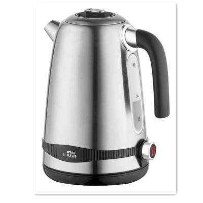 China Hot Selling Tea Top 360 Degree Rotating Base Water Kettle Electric Kettle Stainless Steel for sale