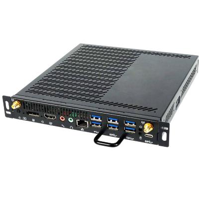 China Latest Display 4k Core I3 I7 I5-10300H 10400H CPU OPS Industrial Standard PC Mini Industrial Computer OPS For Digital OPS Motherboard for sale