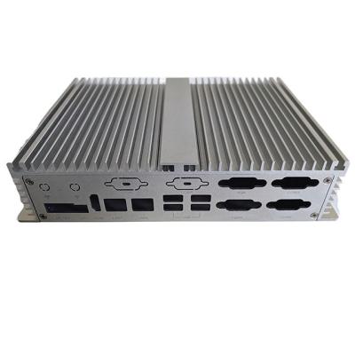 China Fanless Mini Desktop Computer Industrial Control Case--4inch Motherboard for sale