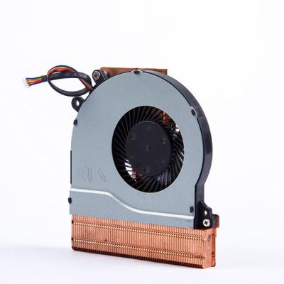 China Computer case heatsink copper plate copper fin and 2 heatpipes fan8010 for sale