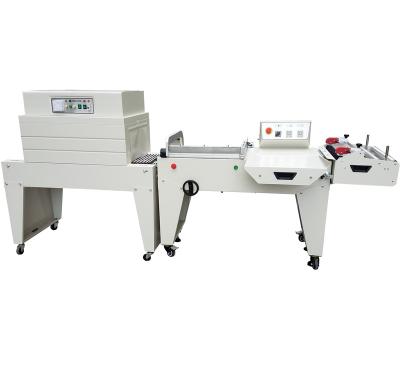 China Food latest L semi-automatic sealer and shirink wrapping tunnel for sale