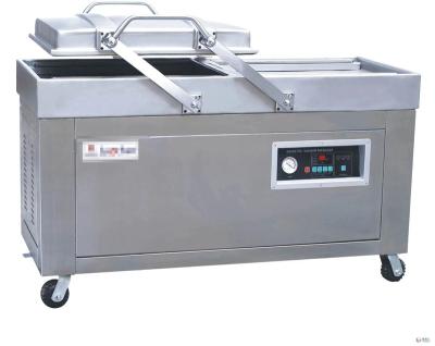 China Food Low Cost High Efficiency Double Chamber Vacuum Packing Machine for sale