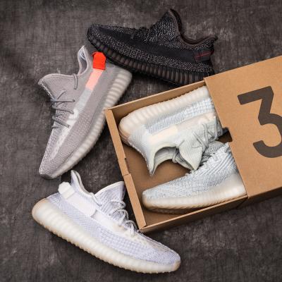 China Cushioning all-new YeeZY 350 shoes with knit finish for both men and women in neutral styles for sale