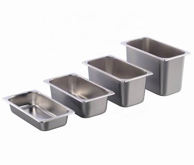 China America Size All US Standard Stainless Steel Gastronorm American Style 1/3 GN Food Pan for sale