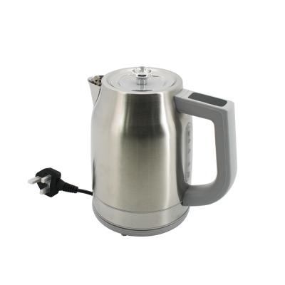 China 360 Degree Rotation Base 304 Stainless Steel Kettle Food Grade Electric Water Heater for sale