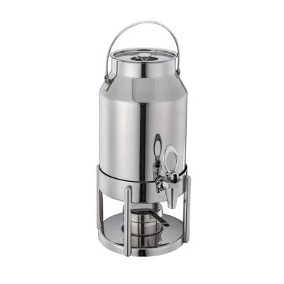 China NEW Restaurant Hotel Style Hotel Restaurant Shake 304 Stainless Steel Milk Dispenser Juice Dispenser Milk Box for sale