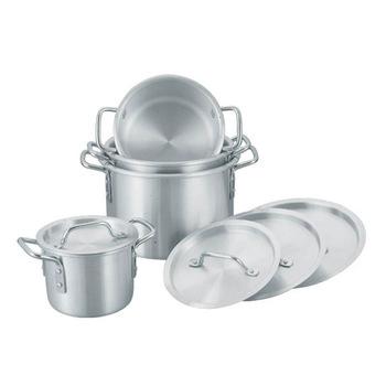 China Sustainable Low Price Of Aluminum Cookware Sets Cooking Stock Pot for sale