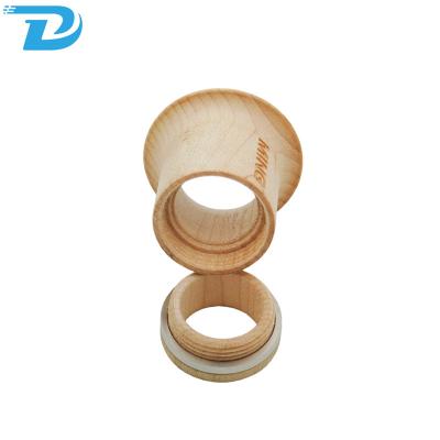 China Aluminum OEM Customized Crafts Non-Standard Wood Walnut / Beech / Birch Ebony Custom Wood Lathe Parts for sale