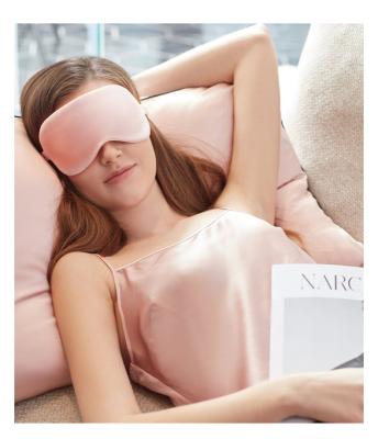 China New Fashion Anti-puffiness Sleeping Eye Masks Mulberry Silk Custom 100% Silk Eye Mask for sale