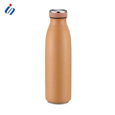 China Business LFGB Approved Cola Shape Water Bottle Double Wall Stainless Steel Sports Water Bottle, Vacuum Flask Mug Cup for sale