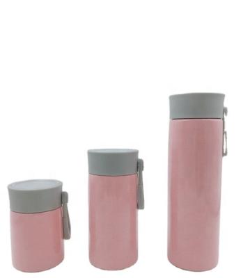 China 2020 PORTABLE vacuum flask thermos with silicone band you can instead of disposable cups for sale