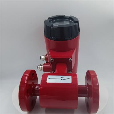 China Electromagnetism Digital Display Flowmeter Pipeline Water Pump Liquid Electromagnetic Flow Meter for sale