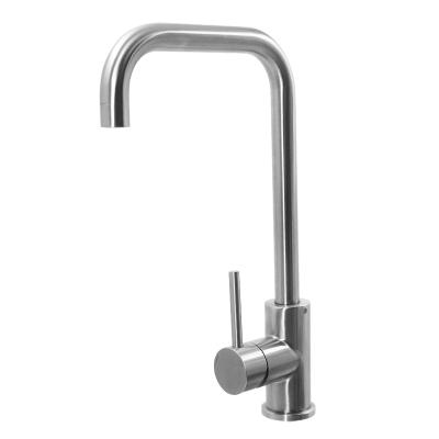 China Sense Faucets Stainless Steel Large Touch Sensor Hot And Cold Water Mixer Kitchen Faucet for sale