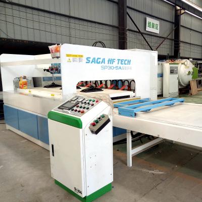 China Wooden RF Radio Frequency Panel Compositor Machine For Gluing SP30-SA 1220*2440mm for sale