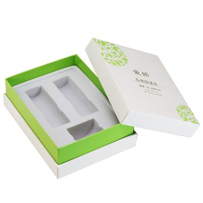 China Recyclable Cosmetics Cardboard Gift Paper Box Eco - Friendly Custom Packaging Boxes for sale