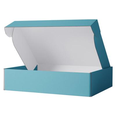 China Customize Recyclable Branded Corrugated Paper Mailing Box Airplanes Carton Custom For Hair Extension Scarf Cosmetic for sale